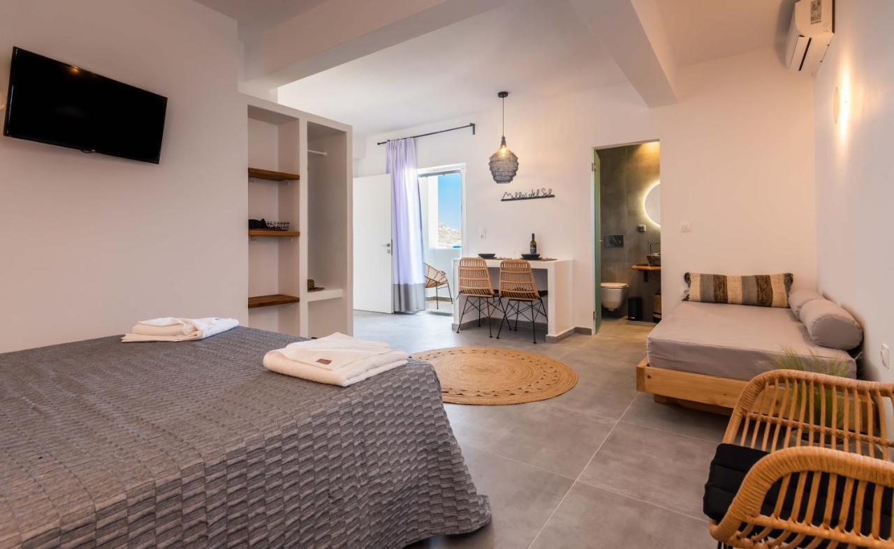 Milos Del Sol Studios Adamantas  Esterno foto